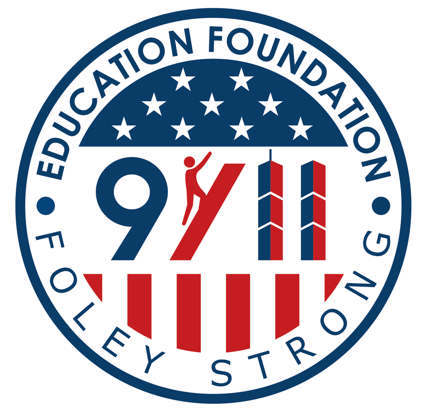 9/11 Foundation Round Sticker