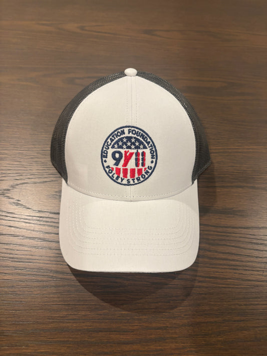White Mesh Trucker Hat
